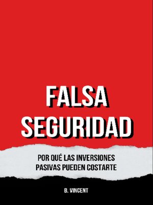 cover image of Falsa Seguridad